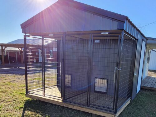 10x12 2 Dog Kennel (ID#8241012DG563)