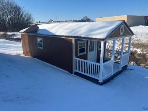 12x30 Painted Gable Cabin