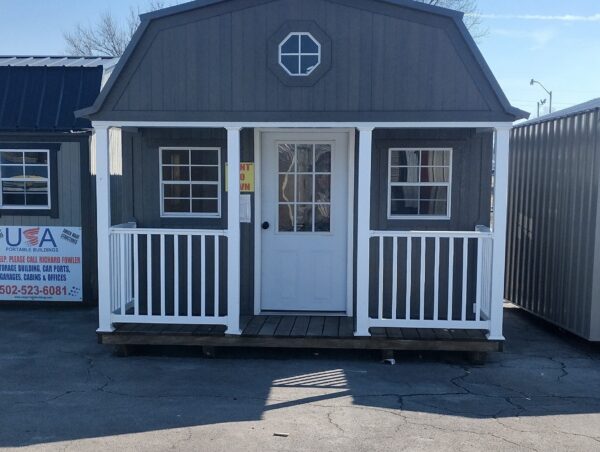 12x20 Urethane Gambrel Cabin (ID# 1221220UHC148)