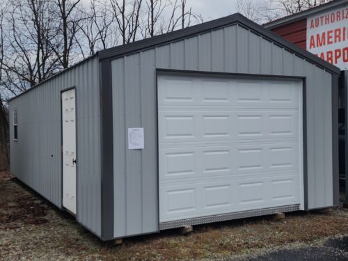 14x32 Metal Garage (ID#10241432MG611)