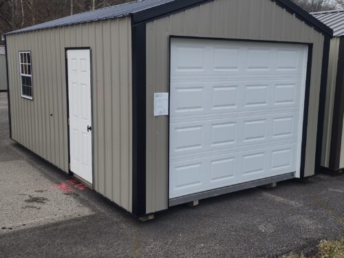 12x20 Metal Garage