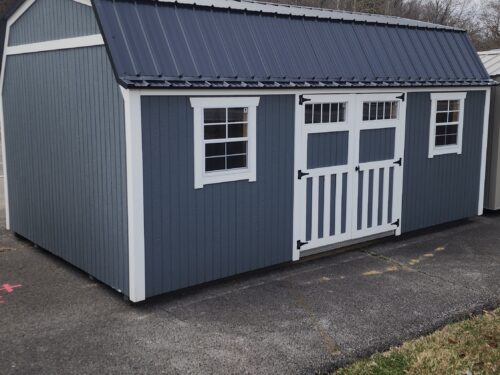 12x20 Painted Lofted Garden Shed