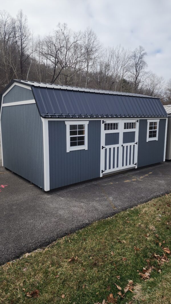 12x20 Painted Lofted Garden Shed