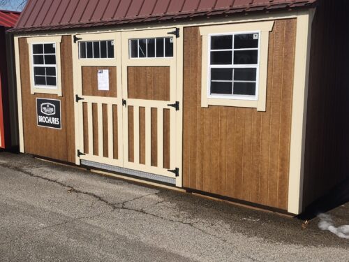 17708263573295499195659638851994 12x16 Painted Lofted Garden Shed