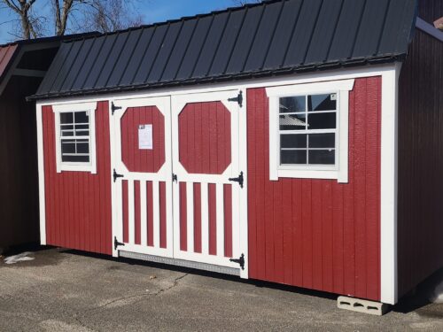 17708264371914785805177964067998 10x16 Painted Lofted Garden Shed