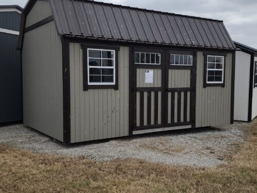 10x16 Painted Lofted Garden Shed