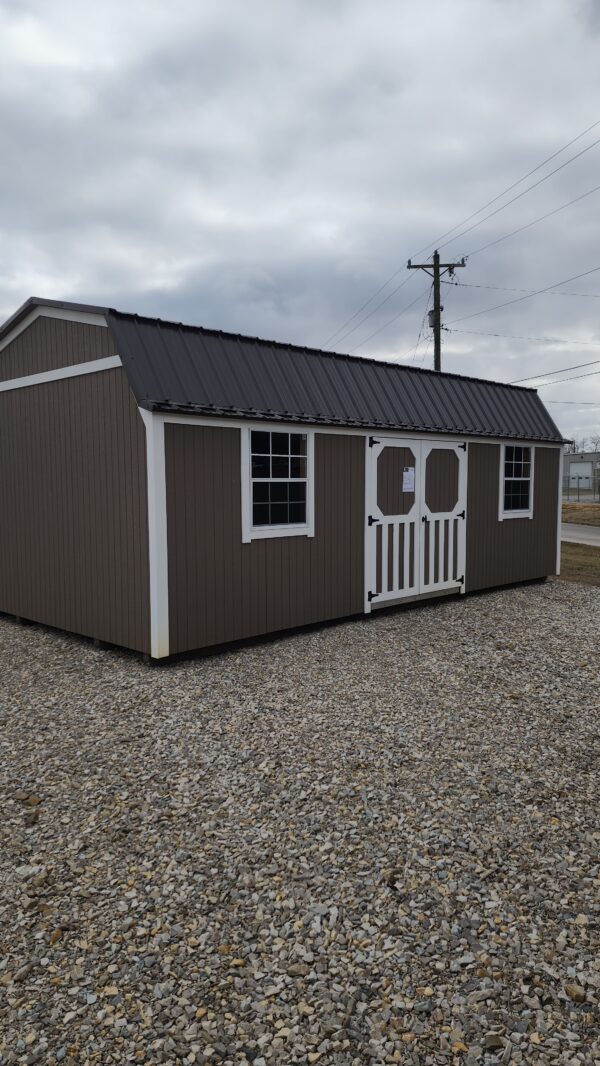 17718799359692994846208310858202 12x24 Painted Lofted Garden Shed