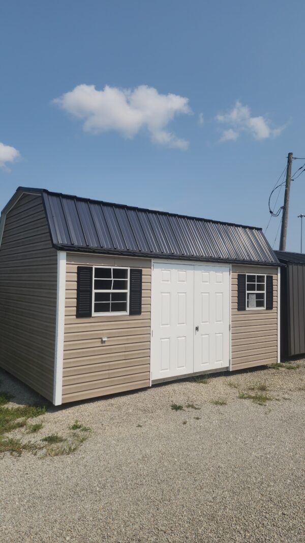 17863908128291578827713995770697 10x16 Vinyl Lofted Garden Shed