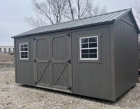 10x16 Urethane Garden Shed (ID#7221016UGS187)