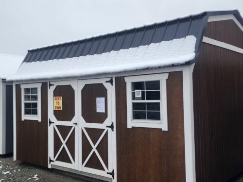 12x16 Painted Lofted Garden Shed (ID#5221216PLGS16)