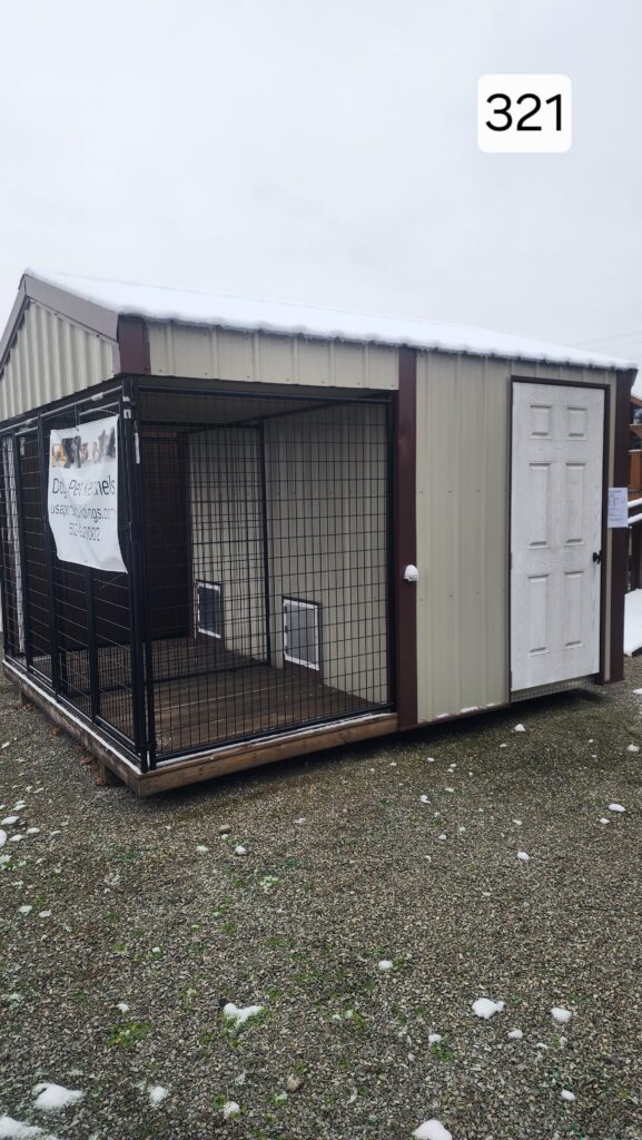 10x12 2 Dog Kennel