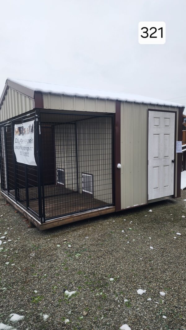 10x12 2 Dog Kennel (ID#3231012DG321)