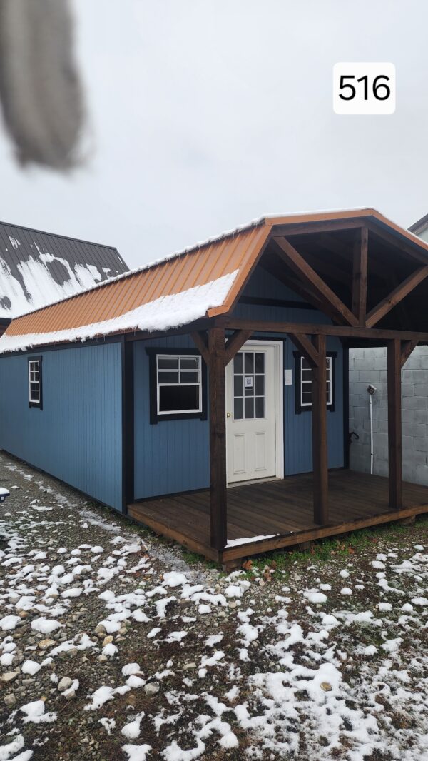 20251204_101000 12x30 Painted Gambrel Cabin 9,749.00 (ID#5241230PHC516)