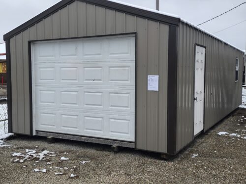 14x32 Metal Garage (ID#5241432MG512-A)