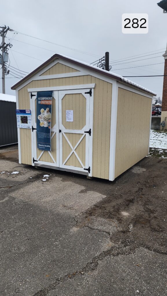 10x12 Painted Gable
