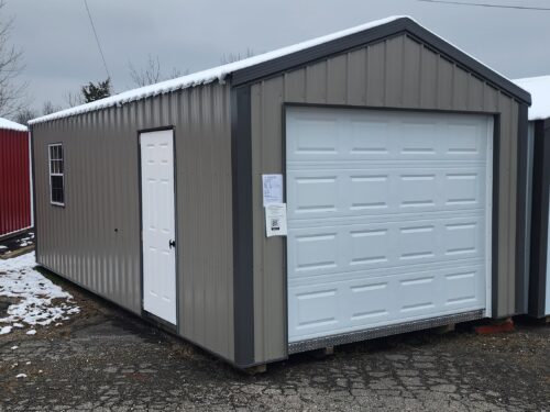 12x24 Metal Garage (ID#2251224MG739)