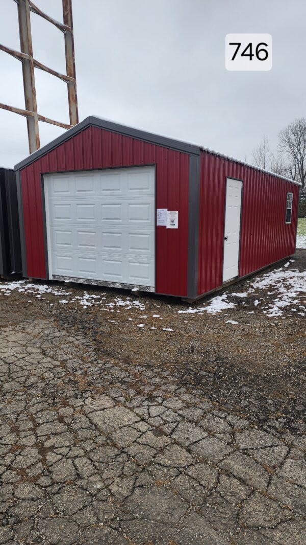 14x28 Metal Garage