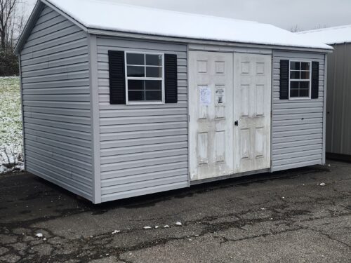10x16 Vinyl Garden Shed (ID#9241016VGS598)