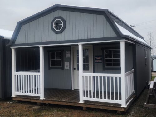 14x28 Painted Gambrel Cabin (ID#1231428PHC130)