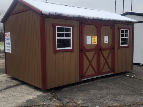 10x16 Painted Garden Shed (ID#1231016PGS234)