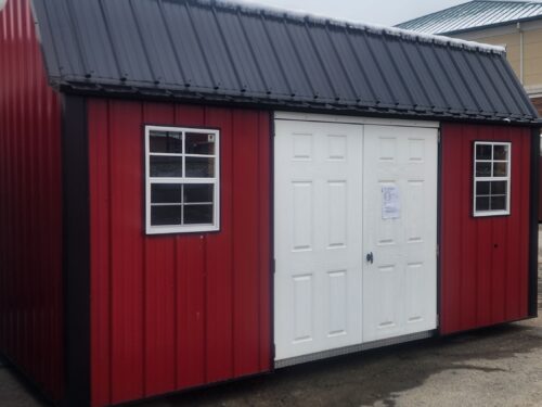 20251205_110641 10x16 Metal Lofted Garden Shed