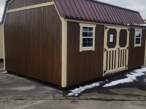 12x20 Painted Lofted Garden Shed