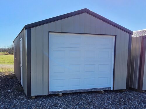 14x24 Metal Garage (ID#2241424MG484)