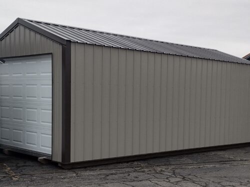 12x24 Metal Garage (ID#2231224MG268)