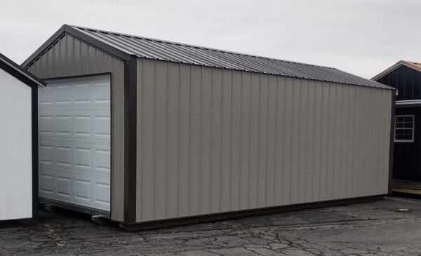12x24 Metal Garage (ID#2231224MG268)