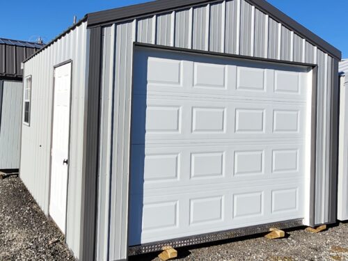 12x16 Metal Garage (ID#11241216MG629)
