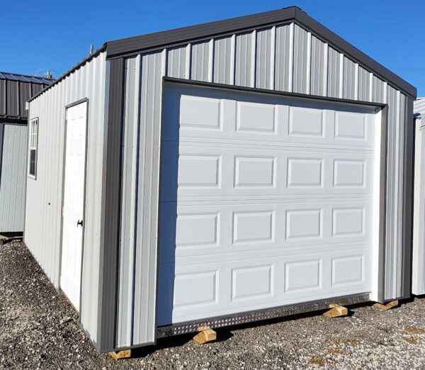 12x16 Metal Garage (ID#11241216MG629)