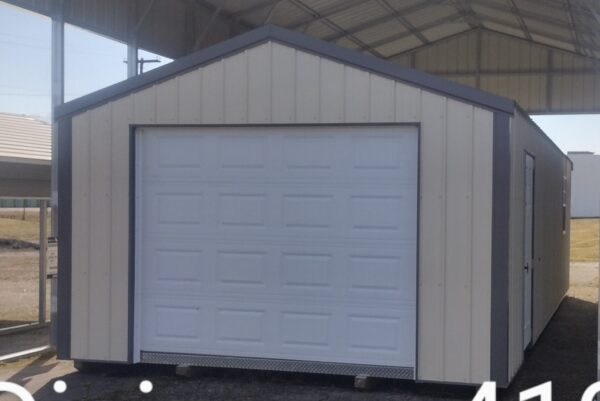 14x32 Metal Garage (ID#2241432MG412)