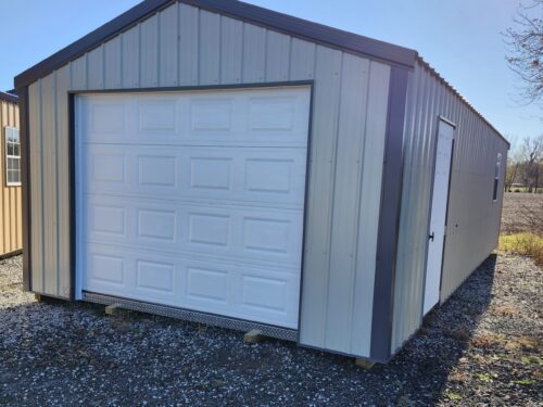 14x32 Metal Garage (ID#8241432MG579)