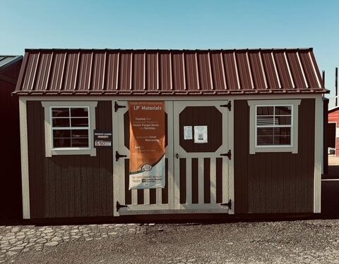 12x16 Painted Lofted Garden Shed (ID#5241216PLGS517)