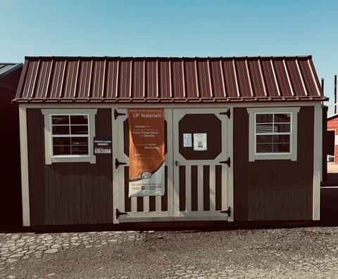 12x16 Painted Lofted Garden Shed (ID#5241216PLGS517)