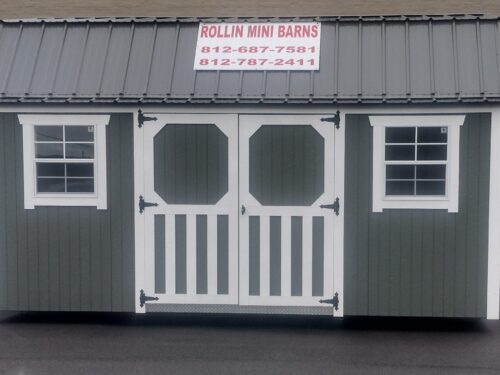 10x16 Painted Lofted Garden Shed (ID#5241216PLGS518)