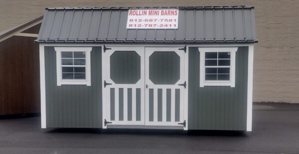 10x16 Painted Lofted Garden Shed (ID#5241216PLGS518)