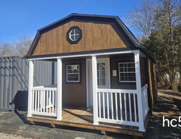 12x24 Urethane Gambrel Cabin (ID#2221224UHC54)
