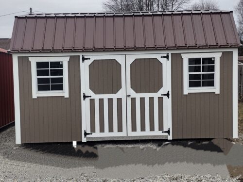 10x16 Painted Lofted Garden Shed (ID#7241016PLGS548)