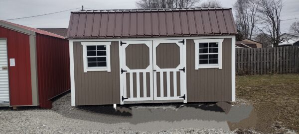 10x16 Painted Lofted Garden Shed (ID#7241016PLGS548)