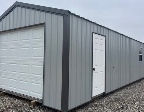 14x32 Metal Garage (ID#7241432MG549)