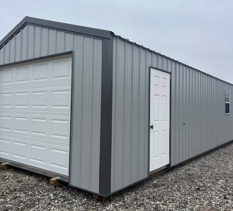 14x32 Metal Garage (ID#7241432MG549)