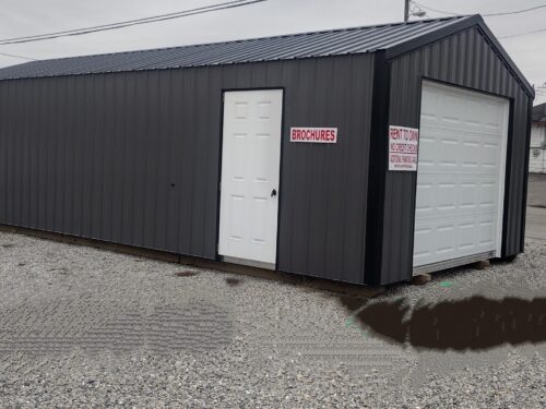 14x32 Metal Garage (ID#7241432MG554)