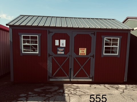 12x16 Painted Garden Shed (ID#2221216PGS55)
