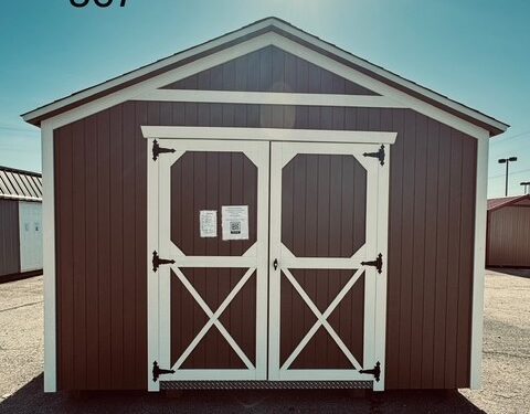 12x16 Painted Gable (ID#8241216PA567)