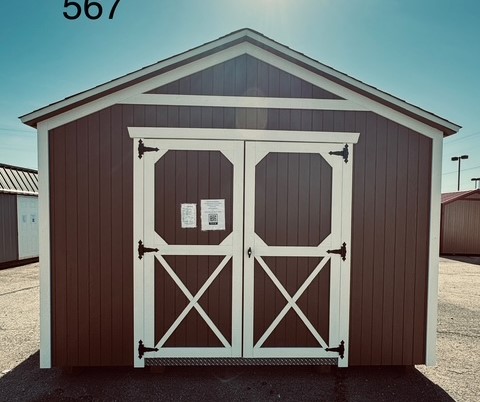 12x16 Painted Gable (ID#8241216PA567)