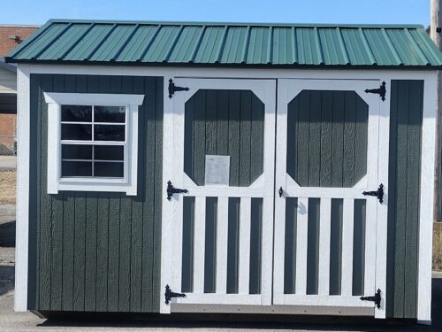 8x12 Painted Garden Shed (ID#824812PGS576)