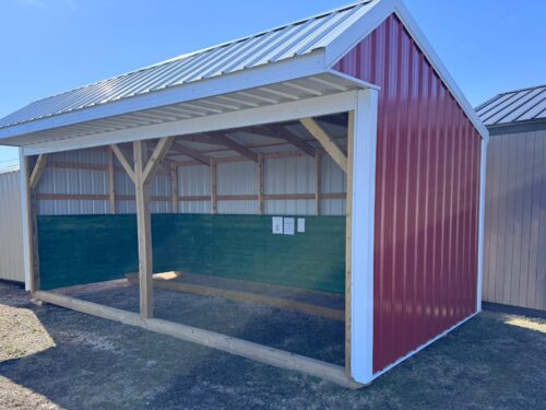 10+2x20 Open Horse Shelter (ID#9241020(+2)OHS603)