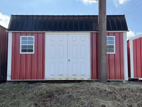 10x16 Metal Lofted Garden Shed (ID#10241016MLGS607)