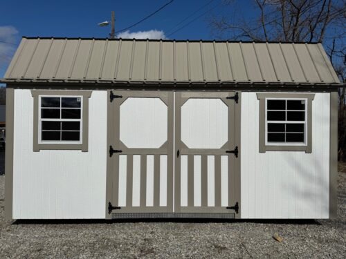 10x16 Painted Lofted Garden Shed (ID#10241016PLGS617)